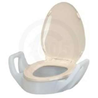   Toilet Seat Riser with Arms,fit Inbetween Toilet Bowl and Toilet Seat