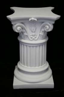 Neoclassical Roman Column Pedestal Vittoria Made Italy  