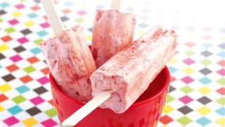 Berry frozen yogurt lollies   A tasty summer treat for your toddler