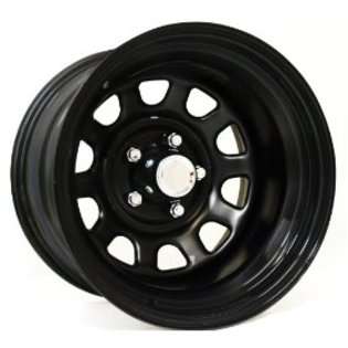  Comp Alloys Pro Comp (Series 52) Gloss Black   15 x 8 Inch Steel Wheel