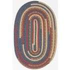 Super Area Rugs 3ft x 3ft Round Braided Rug Easy Clean Area Rug Carpet 