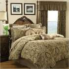 American Century Home Grand Manor Four Piece Comforter Set in Yellow 