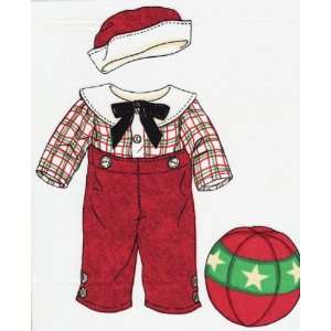 Raggedy Andy Doll Christmas Clothes Panel Toys & Games