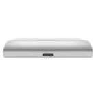 cabinet vent hood offers a sleek modern design with hidden