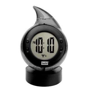 Bedol Black Eco Friendly Water Powered Alarm Clock 