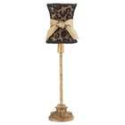 lite source table lamp with cutout base in gold bronze finish table 