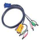   PS/2 KVM Cable for CS1758 with full audio support (speaker and MIC