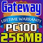 256MB Gateway Solo 5300se 5300xl 9300cx Memory Ram