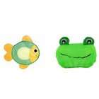 PTF Bath Time Fun Frog Shower Cap and Fill Up Fish Organizer