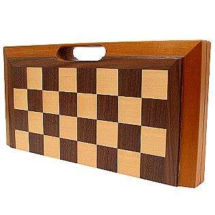 Deluxe Wooden Chess, Checker & Backgammon Set  Trademark Games Toys 