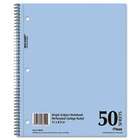 Mead Products MEA06552 Mid Tier Single Subject Notebook, College Rule 