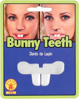 Fake Bunny Teeth Halloween Costume Accessory  