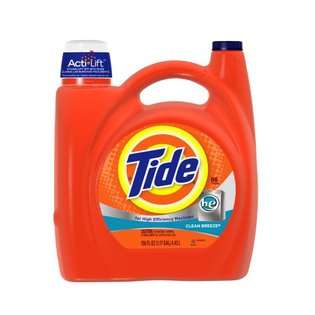 Tide High Efficiency Clean Breeze Scent with Actilift, 150 Ounce (Pack 