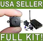 Wireless Spy Nanny Mini Micro Camera FULL SYSTEM