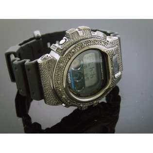 Men Casio G Shock 0.25CT Diamond Black Face Watch 6900  G shock 6900 