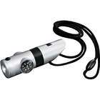ASR Outdoor 7 in 1 Survival Whistle LED Flashlight Thermometer