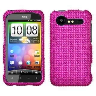 BLING Phone Cover Case for HTC INCREDIBLE 2 6350 Pink H  