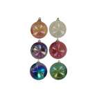Bulk Buys 6pc christmas colored ornaments   Pack of 72