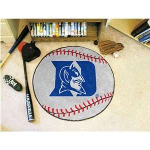  Duke Blue Devils NCAA Baseball Round Floor Mat (29 