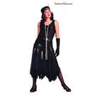 RG Costumes 81121 BK 20s Flapper Costume   Black   Size Adult Standard