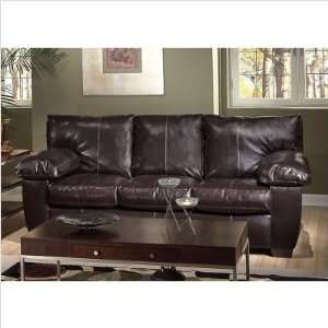  Simmons Upholstery 5700 DWS Dreamhide Sofa in Wine 