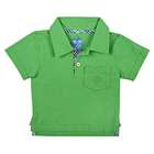 Andy & Evan Andy and Evan Baby Boys Green Pique Polo Shirt 3 6M