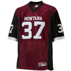  Nike Montana Grizzlies #37 Replica Football Jersey Maroon 