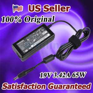   Original 19V 3.42A 65W Charger AC Adapter TOSHIBA C655 S5049 Laptop