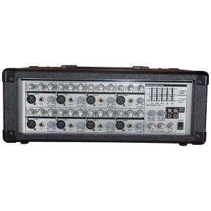    New  PYLE PRO PMX801 8 CHANNEL POWERED PA MIXER