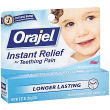 Baby Orajel   Teething Pain Medicine   1/3 oz.   Del Pharmaceuticals 