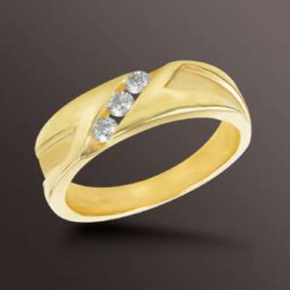 10k Mens Diamond Ring    Plus Natural Yellow Diamond Ring 
