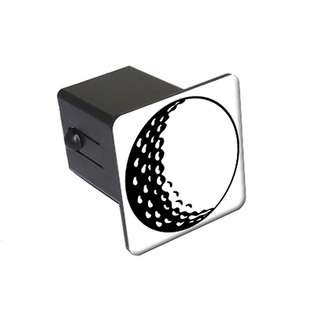 Graphics and More Golf Ball 2 Tow Hitch Cover Insert 