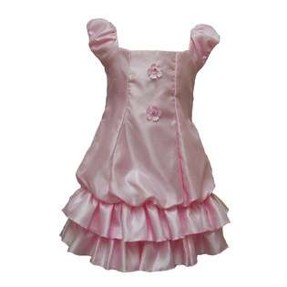 Peachy Kids Spring Girl Shantung Bubble Dress (4) 