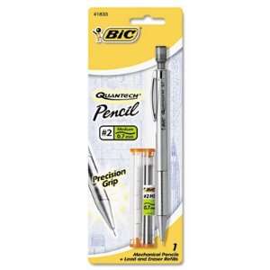  BIC Round Stic Grip Mechanical Pencil, HB Number 2, 0.70 