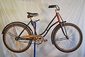 Vintage 1933 Pre War Arnold Schwinn Ladies Pullman antique bicycle 