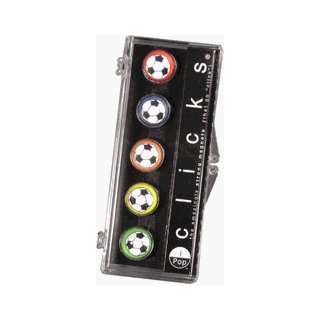  iPop Soccer Clicks 5 Pack Magnet Set