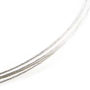 Necklace Cables silvery.