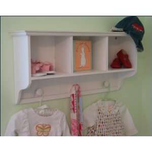  Three Slot Wall Cubby Made in USA by Relics Kitchen 