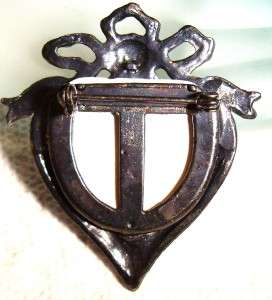 Vintage VICTORIAN Style PICTURE FRAME Brooch Pin 2  