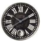  06022 William Marchant Black Nickel Weathered Laminated Clock Face