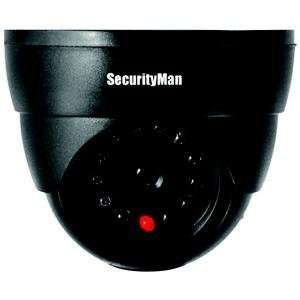  NEW SECURITY MAN SM 320S DUMMY INDOOR DOME CAMERA WITH LED 