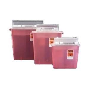  SHARPSTAR IN ROOM Mailbox Sharps Container   5 Quart   Red 