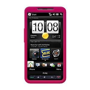   Hard Case for T Mobile HTC HD2 (Hot Pink) Cell Phones & Accessories