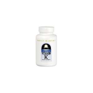  Vitamin K 500mcg   100 tabs., (Source Naturals) Health 