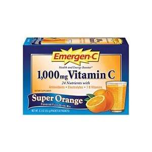  Emergen C Health & Energy Booster Super Orange 30 Pkt 
