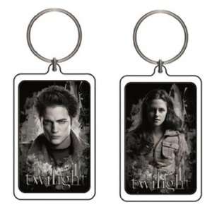 Twilight Edward & Bella B&W Lucite Keychains (Set of 2)