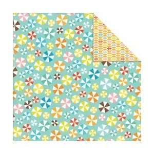  New   Splash Double Sided Cardstock 12X12   Umbrellas by 