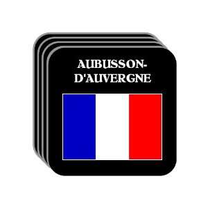 France   AUBUSSON DAUVERGNE Set of 4 Mini Mousepad Coasters