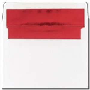  Red Foil Lined A7 Size (Case of 1)