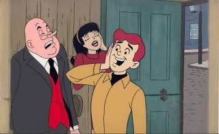The Archie Show Filmation Studio Animation Cel Archies  